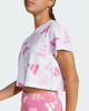 Immagine di ADIDAS - T-SHIRT BIANCA E  ROSA CLBRTN TEE JUNIOR - JC7710