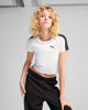 Immagine di PUMA - T-SHIRT BIANCA T7 BABY TEE DA DONNA - 629802-02