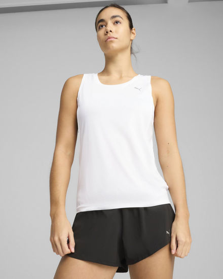 Immagine di PUMA - CANOTTA BIANCA RUN VELOCITY TANK (POLY) DA DONNA - 526574-02