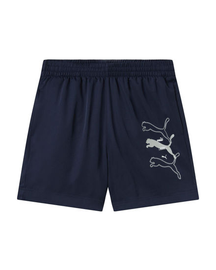 Immagine di PUMA - SHORT BLU LOGO LAB LOGO WOVEN 5 DA UOMO - 684673-06