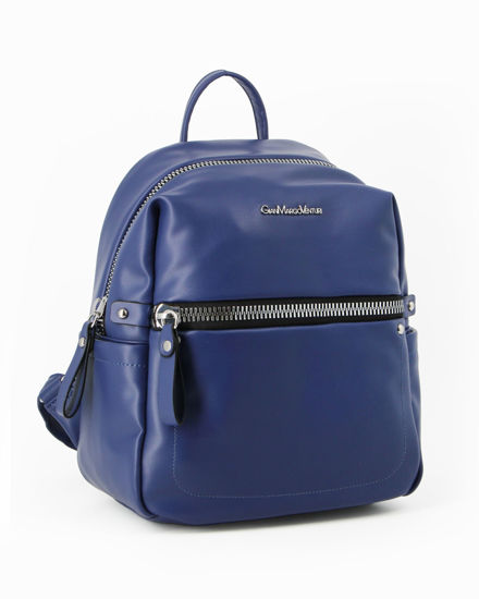 Immagine di GIANMARCO VENTURI - Zaino blu zip grande