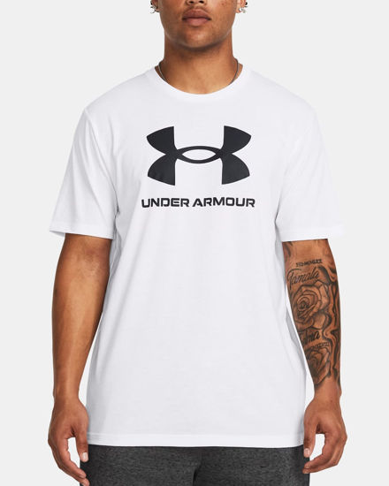 Immagine di T-SHIRT MM SPORTSTYLE LOGO UPDATE SS WHT