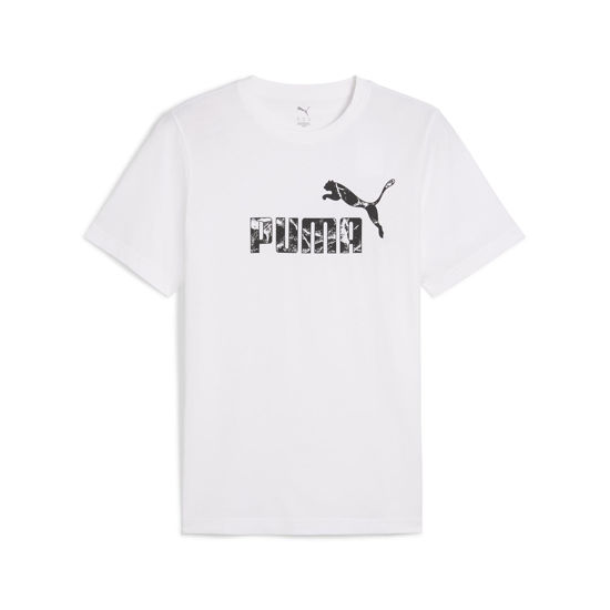 Immagine di PUMA - T-SHIRT BIANCA GRAPHICS NO.1 LOGO TEE DA UOMO - 684824-02