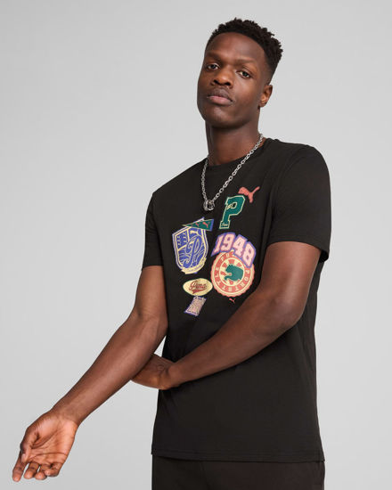 Immagine di PUMA - T-SHIRT NERA SPORTS LEGACY FRONT GRAPHIC DA UOMO - 629627-01