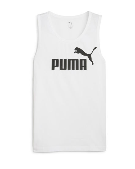 Immagine di PUMA - CANOTTA BIANCA ESS NO. 1 LOGO TANK DA UOMO - 682544-02