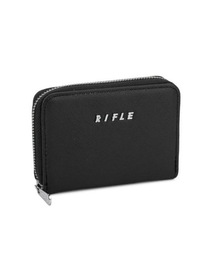 Immagine di RIFLE - Portacarte nero con chiusura a zip