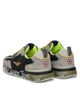 Immagine di AERONAUTICA MILITARE - SNEAKERS MARRONE CHIARO, MARRONE SCURO, GRIGIA, NERA E GIALLO FLUO - 276CT3546-94653