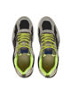 Immagine di AERONAUTICA MILITARE - SNEAKERS MARRONE CHIARO, MARRONE SCURO, GRIGIA, NERA E GIALLO FLUO - 276CT3546-94653