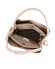 Immagine di TATOO - Borsa in camoscio nude con 5 scomparti - MADE IN ITALY
