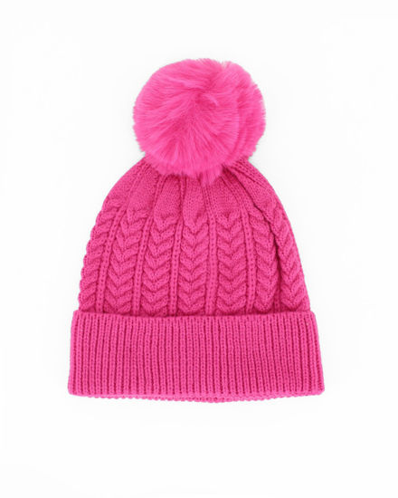 Immagine di BRUGI - BERRETTO CON POMPOM BABY GIRL FUXIA