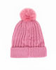 Immagine di BRUGI - BERRETTO CON POMPOM DA DONNA ROSA