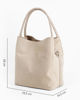 Immagine di TATOO - Borsa in camoscio beige con 5 scomparti - MADE IN ITALY