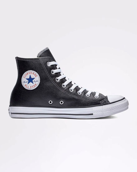 Immagine di CONVERSE SCARPA ALL STAR HIGH LEATHER CORE NERA - 132170C