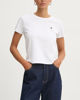 Immagine di CONVERSE T-SHIRT BIANCA DA DONNA IN JERSEY , BIANCA -10027252