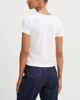 Immagine di CONVERSE T-SHIRT BIANCA DA DONNA IN JERSEY , BIANCA -10027252