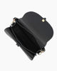 Immagine di DIVAS - Borsa sella nera in VERA PELLE - MADE IN ITALY