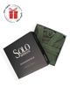 Immagine di SOLO SOPRANI - Accappatoio unisex con cappuccio verde