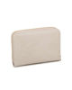 Immagine di NARDINI - Portacarte beige con chiusura a zip