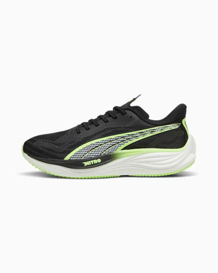 Immagine di PUMA -SNEAKERS DA UOMO VELOCITY NITRO 3 NERA, VERDE FLUO - 377748-14