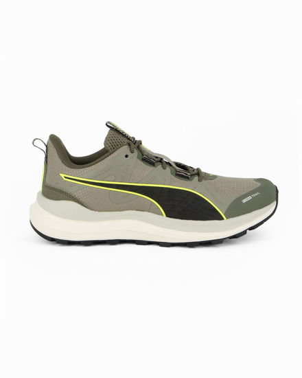 Immagine di PUMA -SNEAKERS DA UOMO REFLECT LITE TRAIL VERDE, NERA E GIALLO FLUO - 379440-18