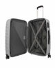 Immagine di AMERICAN TOURISTER - TROLLEY ARGENTO IN ABS 4 RUOTE CON COMBINAZIONE TSA