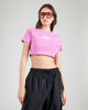 Immagine di CONVERSE T-SHIRT CROPPED FUXIA DA DONNA, 10028561