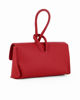 Immagine di DIVAS - Borsa bracciale rossa con catena oro VERA PELLE, MADE IN ITALY