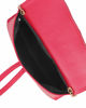 Immagine di DIVAS - Borsa bracciale rossa con catena oro VERA PELLE, MADE IN ITALY