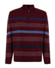 Immagine di MAGLIA MANICA LUNGA MEZZA ZIP F12 RIGHE