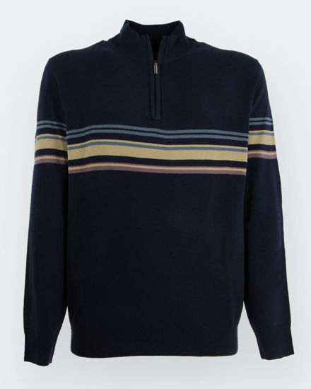 Immagine di MAGLIA MANICA LUNGA MEZZA ZIP RIGA CENTR