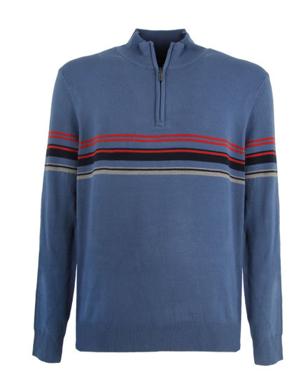 Immagine di MAGLIA MANICA LUNGA MEZZA ZIP RIGA CENTR