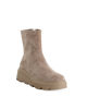 Immagine di MISS GLOBO - Tronchetto beige scamosciato con zip laterale, tacco 4,5CM