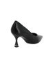 Immagine di MISS GLOBO - Décolleté nera con sottopiede in VERA PELLE, tacco 7CM