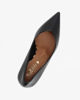 Immagine di MISS GLOBO - Décolleté nera in vernice con sottopiede in VERA PELLE, tacco 7CM