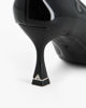 Immagine di MISS GLOBO - Décolleté nera in vernice con sottopiede in VERA PELLE, tacco 7CM
