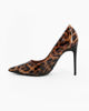 Immagine di MISS GLOBO - Décolleté leopardata in vernice con sottopiede in VERA PELLE, tacco 10,5CM