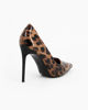 Immagine di MISS GLOBO - Décolleté leopardata in vernice con sottopiede in VERA PELLE, tacco 10,5CM