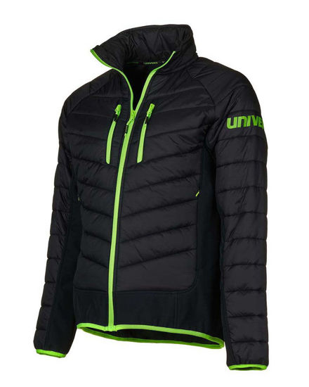Immagine di UNIVERS - Giacca GARDENA nero/verde fluo da uomo - 91183656