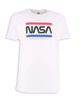 Immagine di NASA - Tshirt bianca da uomo con logo frontale -  JL052522