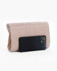 Immagine di DIVAS - Pochette oro rosa in lurex con patta plissettata