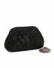 Immagine di DIVAS - Pochette nera di strass