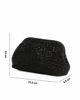 Immagine di DIVAS - Pochette nera di strass