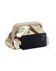 Immagine di DIVAS - Pochette oro  laminato con bordi di strass