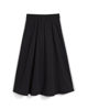 Immagine di GONNA T7 WOVEN MIDI SKIRT BLACK