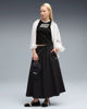 Immagine di GONNA T7 WOVEN MIDI SKIRT BLACK