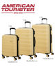 Immagine di AMERICAN TOURISTER - TROLLEY GIALLO 4 RUOTE IN ABS CON COMBINAZIONE TSA