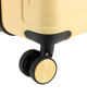 Immagine di AMERICAN TOURISTER - TROLLEY GIALLO 4 RUOTE IN ABS CON COMBINAZIONE TSA