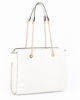 Immagine di LANCETTI - Borsa shopper bianca MINUIT