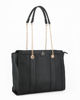 Immagine di LANCETTI - Borsa shopper nera MINUIT