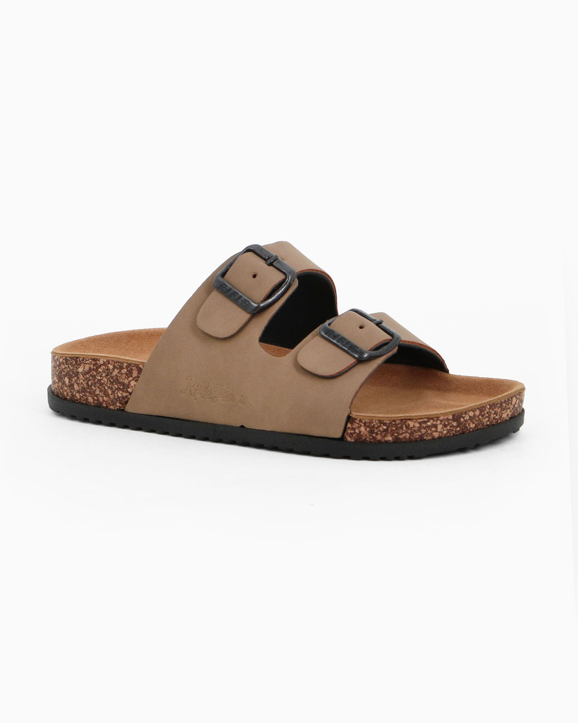 ARIZONA Ciabatte aperte Uomo tomaia Pelle sintetica doppio strappo sottopiede soft in vera pelle made in italy 612 - Cortesi Calzature